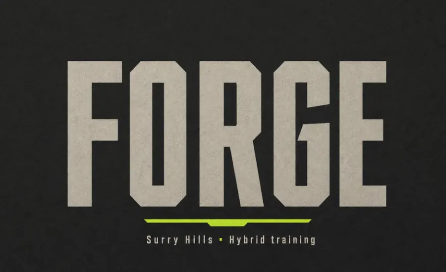 FORGE business card front