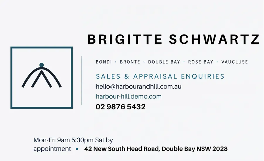 Harbour & Hill Realty business card back